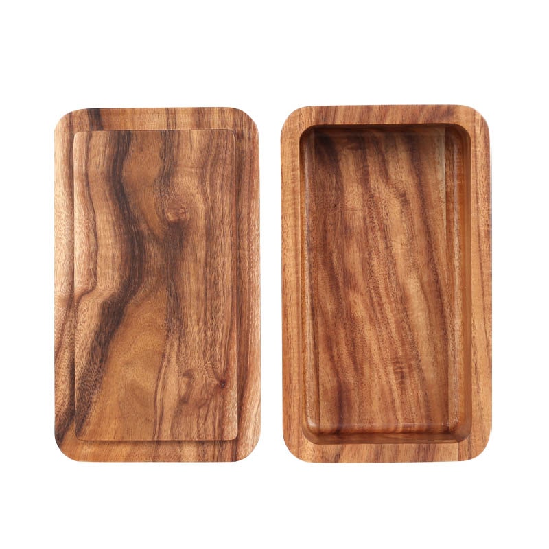 ACACIA WOOD BUTTER CASE