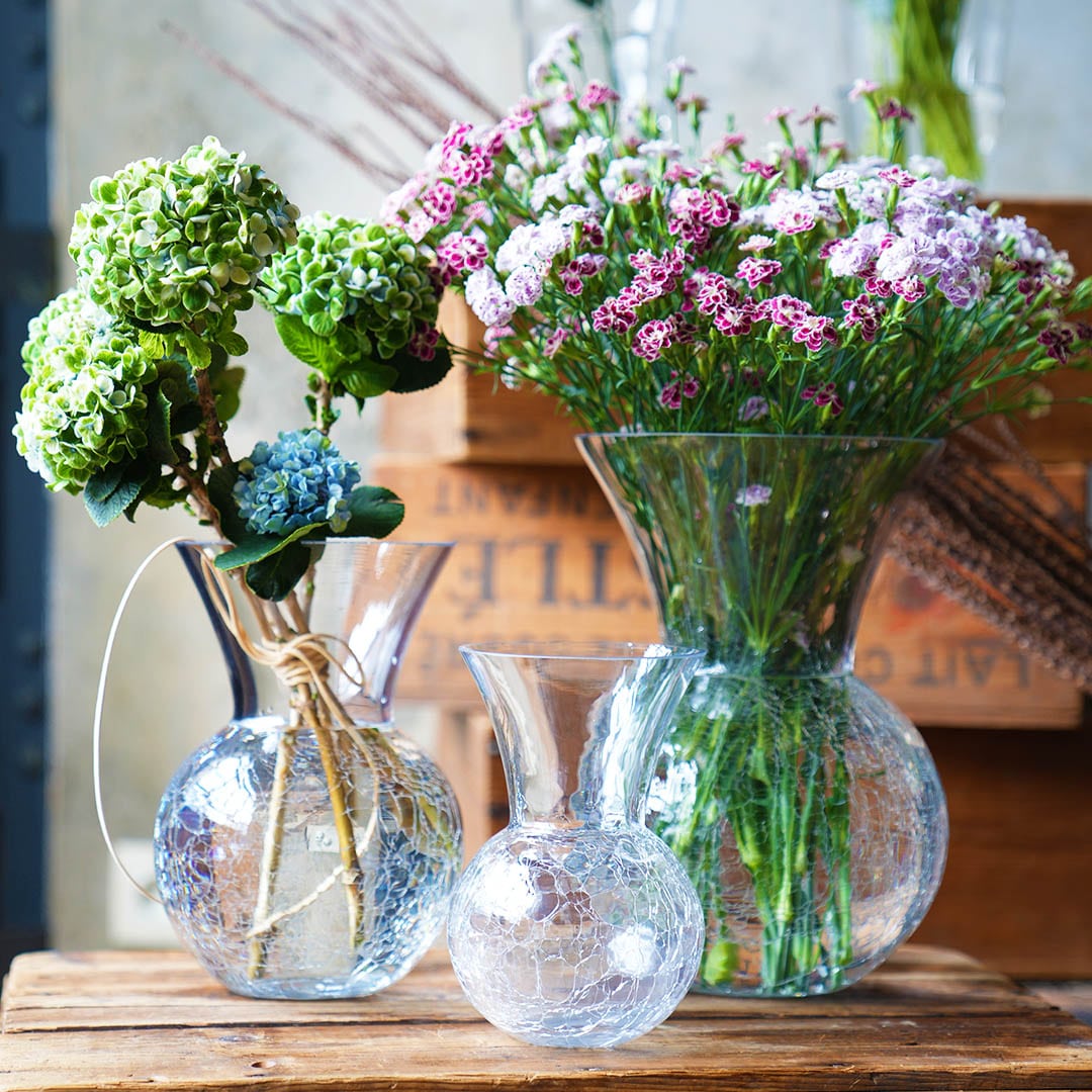 DULTON ONLINE SHOP | GLASS VASE GRIETA H225(H225): ガーデン