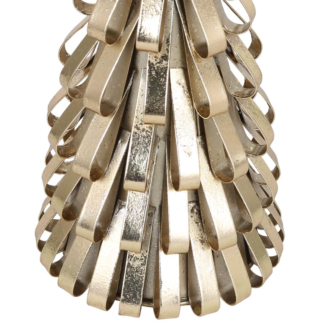 TABLETOP TREE L GOLD