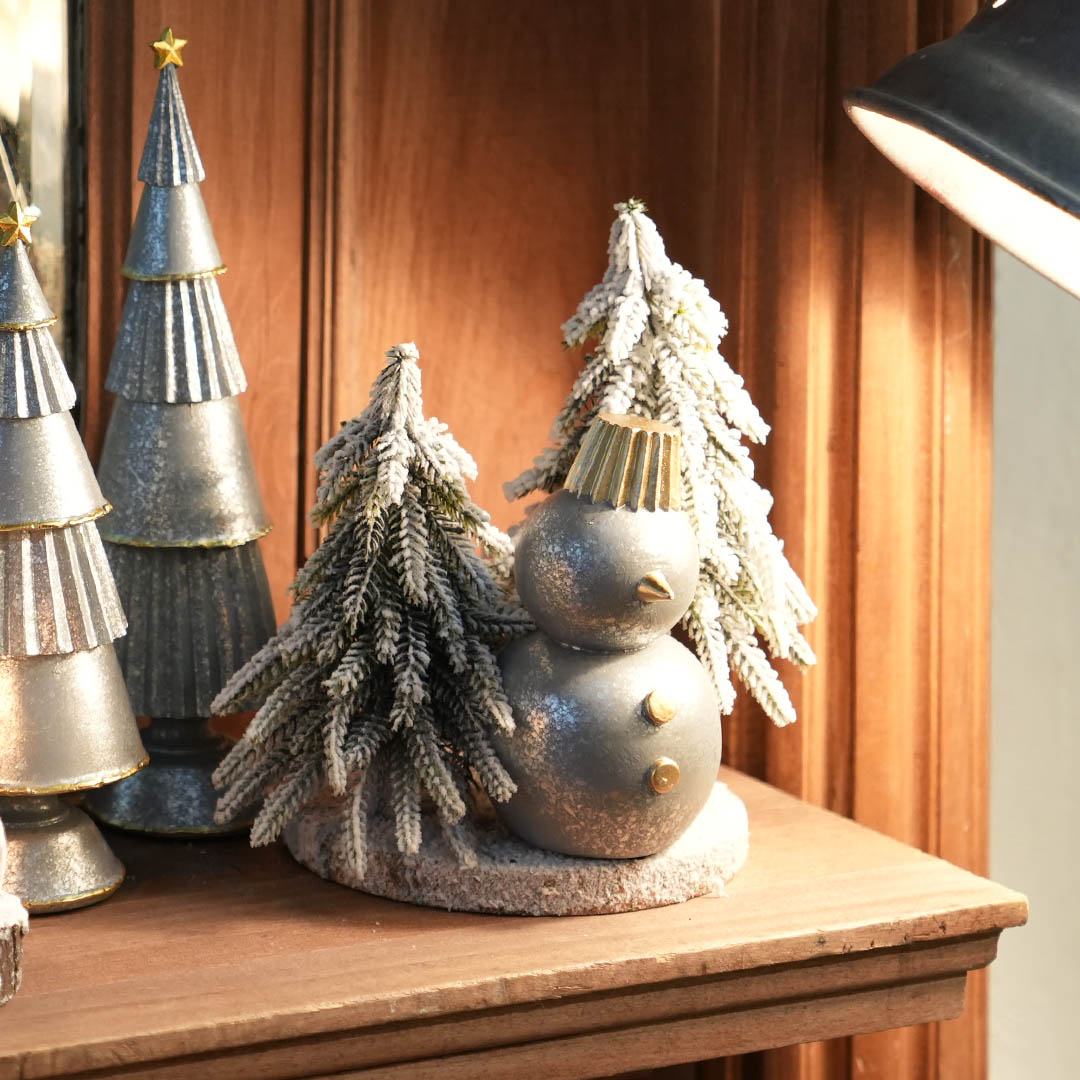 EVERGREEN SNOW FOREST ROUND M