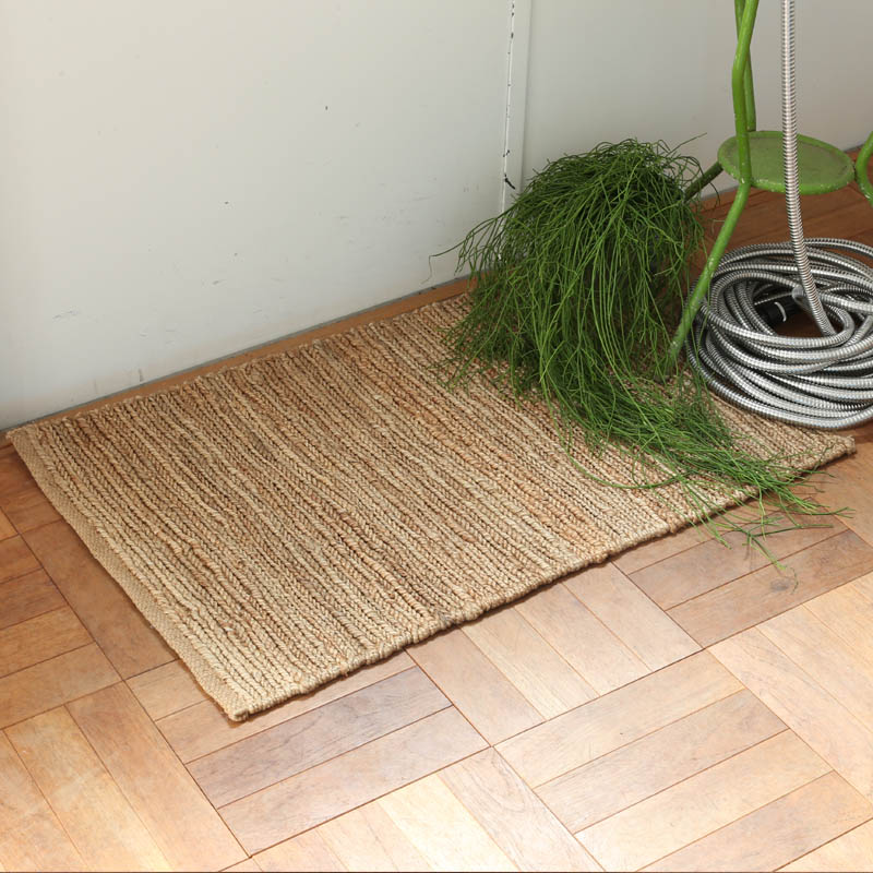 DULTON ONLINE SHOP | SOMAK JUTE MAT HAND WEAVE 450x750 NATURAL(MAT/450x750):  ハウスウェア