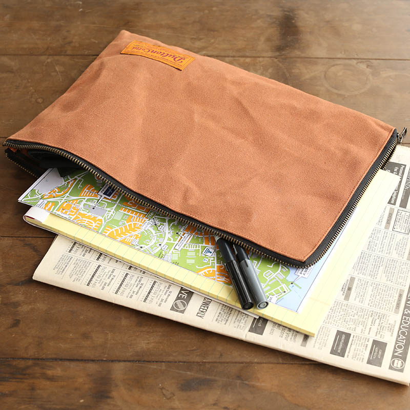 DULTON ONLINE SHOP | WAX CANVAS TOOL POUCH L CAMEL(L CAMEL): アパレル