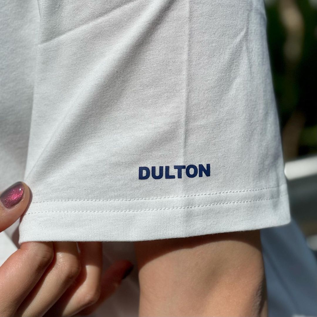 DULTON T-SHIRT BOY M WHITE