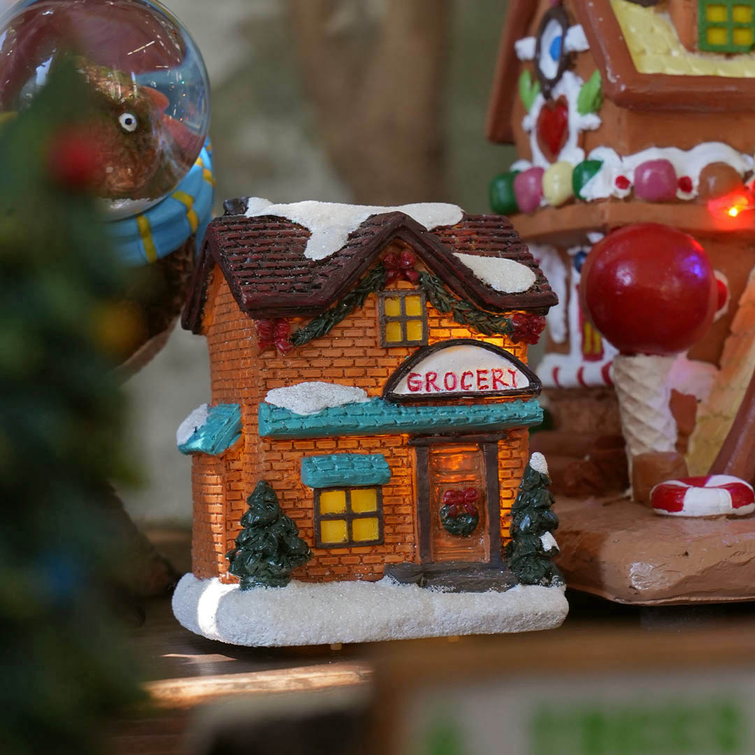 LED GLOW HOUSE GROCERY