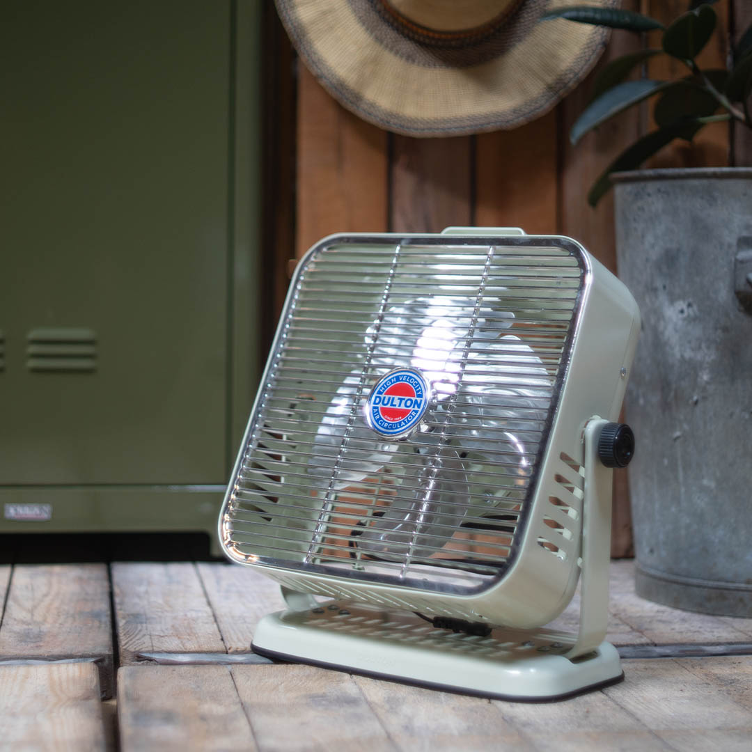 DULTON ONLINE SHOP | AIR CIRCULATOR IVORY/CHROME(IVORY/CHROME): 家具