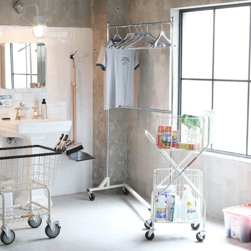 DULTON ONLINE SHOP | LAUNDRY TROLLEY IVORY(IVORY): 家具