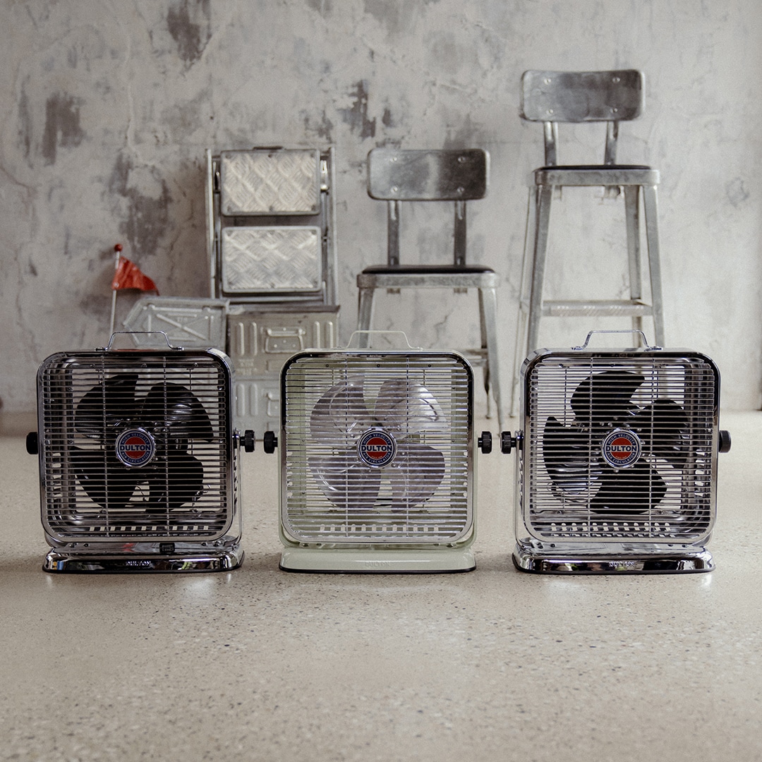 ダルトン エアー サーキュレーター　クローム ブラック　新品　扇風機 DULTON ONLINE SHOP | AIR CIRCULATOR CHROME/BLACK(CHROME/BLACK): 家具