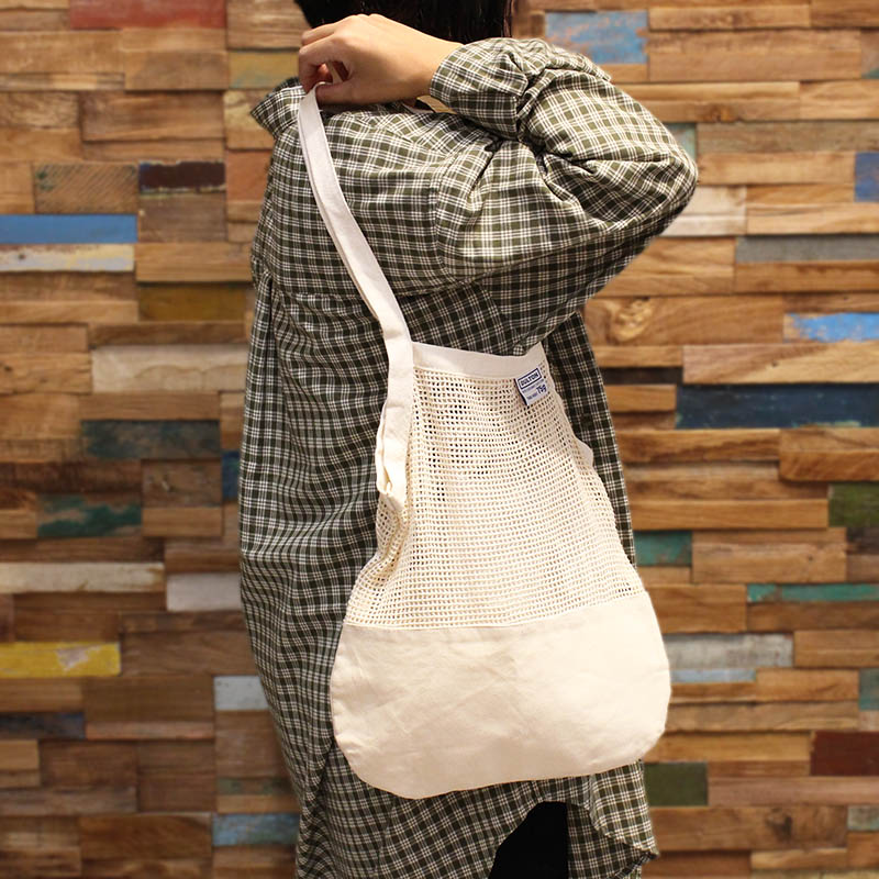 DULTON ONLINE SHOP | COTTON HALF MESH BAG S(S NATURAL): アパレル