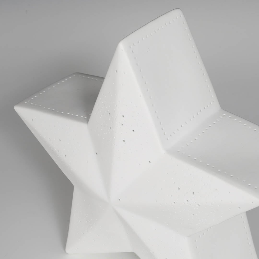 PORCELAIN STAR LIGHT MAT WHITE