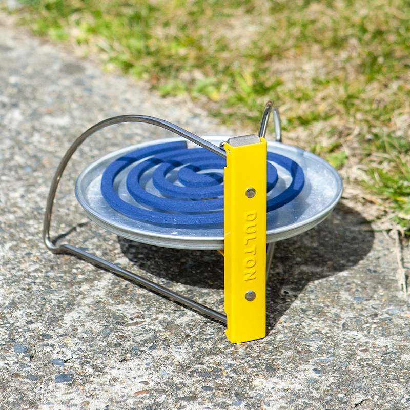 MOSQUITO COIL HOLDER YELLOW