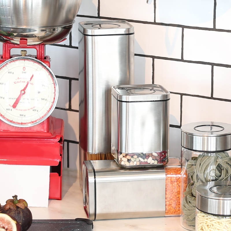 DULTON ONLINE SHOP | CUBE JAR WITH PRESS LID S(S): キッチン/ダイニング