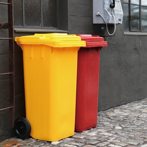 DULTON ONLINE SHOP | PLASTIC TRASH CAN 120L GRAY(120L GRAY