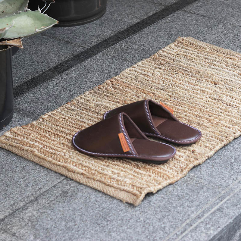 DULTON ONLINE SHOP | SOMAK JUTE MAT HAND WEAVE 450x750 NATURAL(MAT/450x750):  ハウスウェア