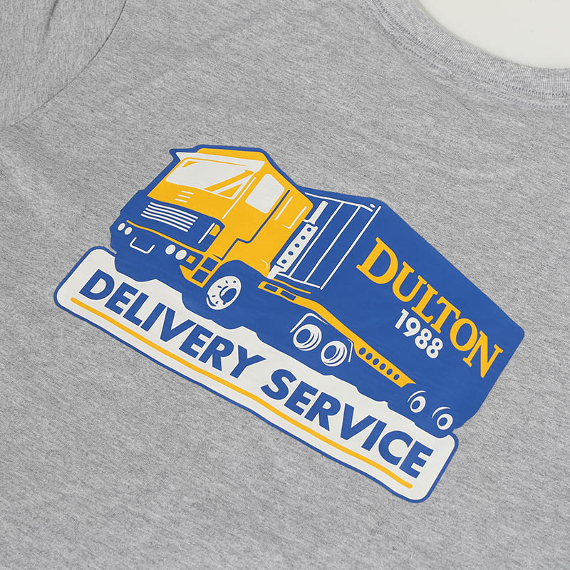 DULTON T-SHIRT DELIVERY SERVICE L GRAY