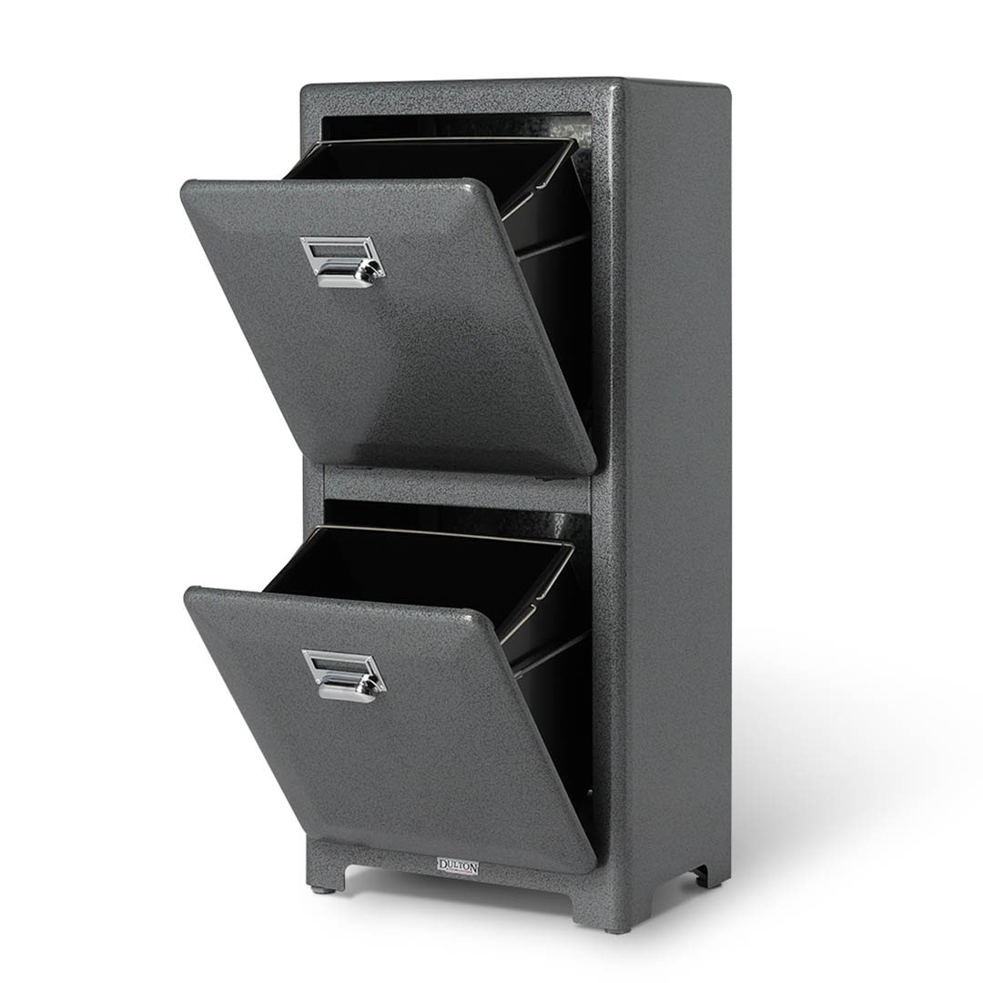 DULTON ONLINE SHOP | TRASH CAN DOUBLE DECKER GRAY(GRAY): ホーム用品