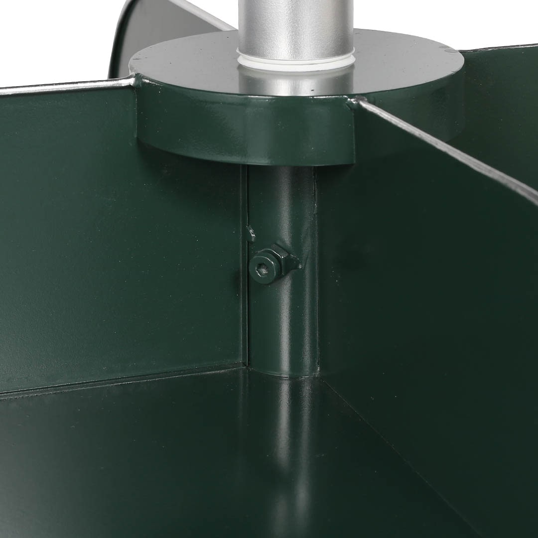 STORE ROUND RACK DARK GREEN