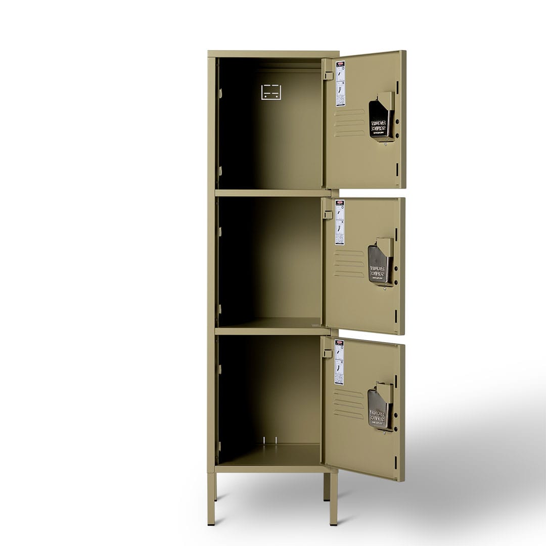 DULTON ONLINE SHOP | STEEL LOCKER 3 DOOR MOSS GRAY(3 DOOR MOSS