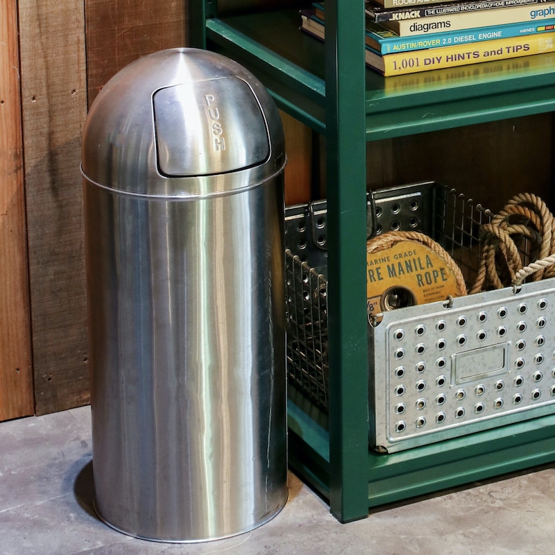 DULTON ONLINE SHOP | DUST BIN SATIN FINISHED 25L(25L): ハウスウェア