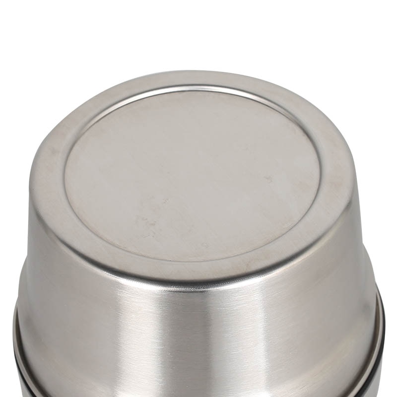 STAINLESS JAR WITH PRESS LID L