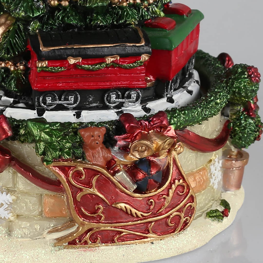 ロイヤルアルバード MUSIC BOXサンタとクリスマスツリー