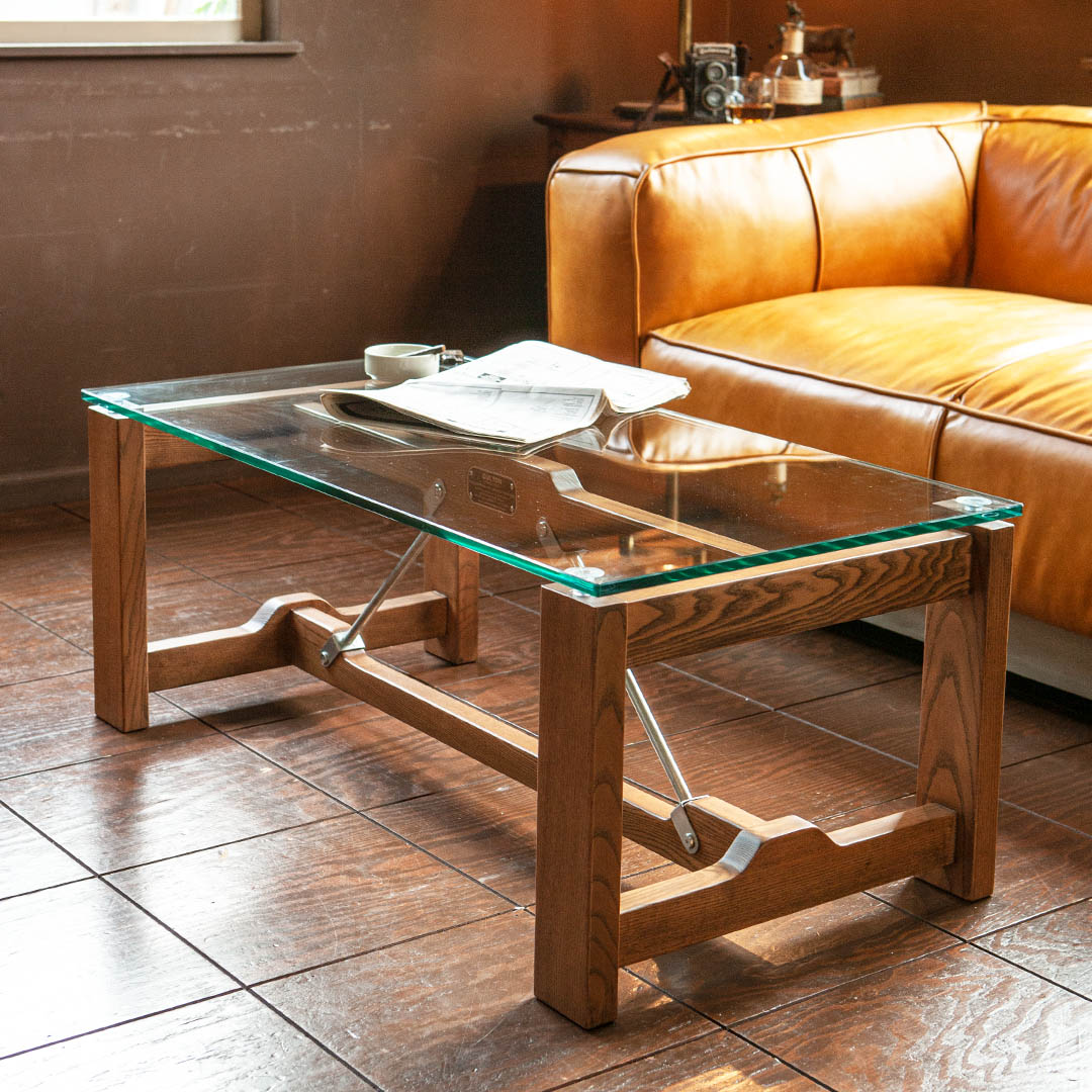 "WRIGHT" COFFEE TABLE CLEAR