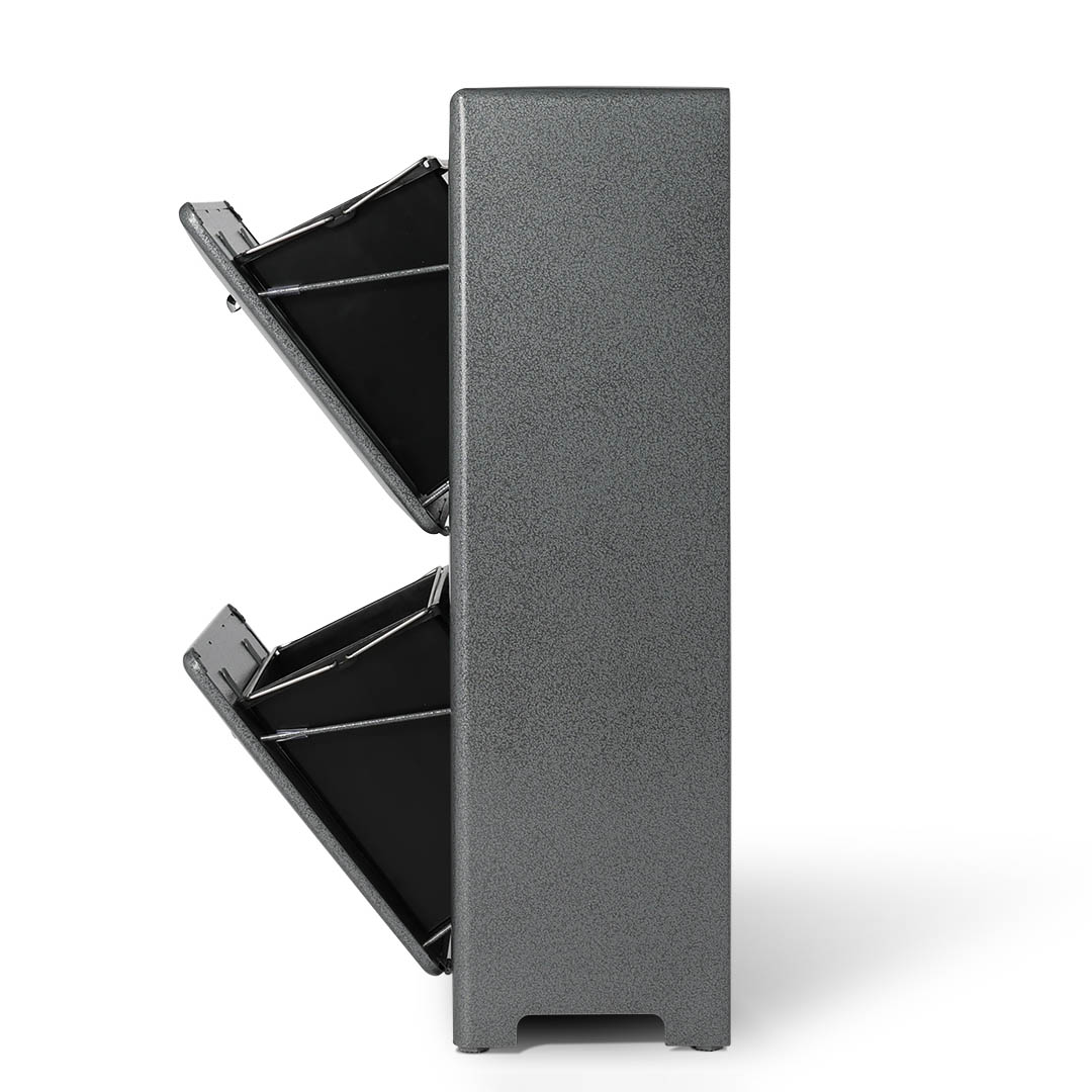 DULTON ONLINE SHOP | TRASH CAN DOUBLE DECKER GRAY(GRAY): ホーム用品