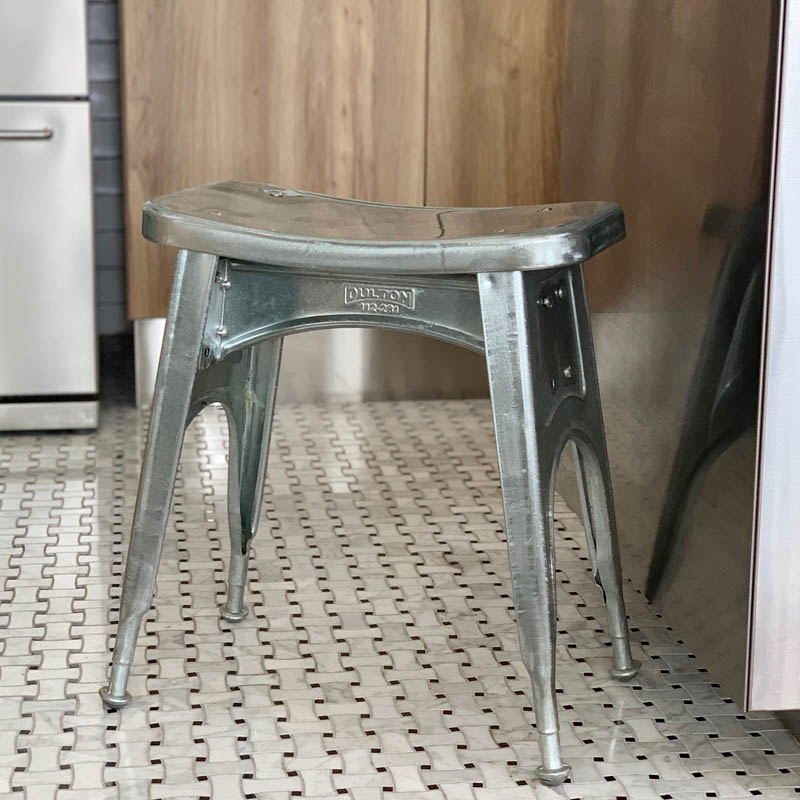 DULTON ONLINE SHOP | KITCHEN STOOL GALVANIZED(GALVANIZED 