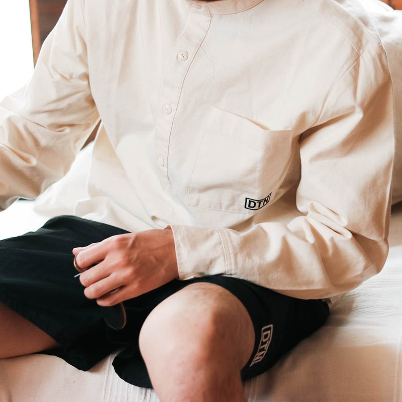 DULTON ONLINE SHOP | DTN BAND COLLAR SHIRT NATURAL L(L NATURAL): その他