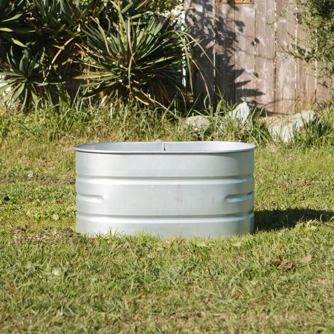 DULTON ONLINE SHOP | GALVANIZED TANK OVAL L(L OVAL