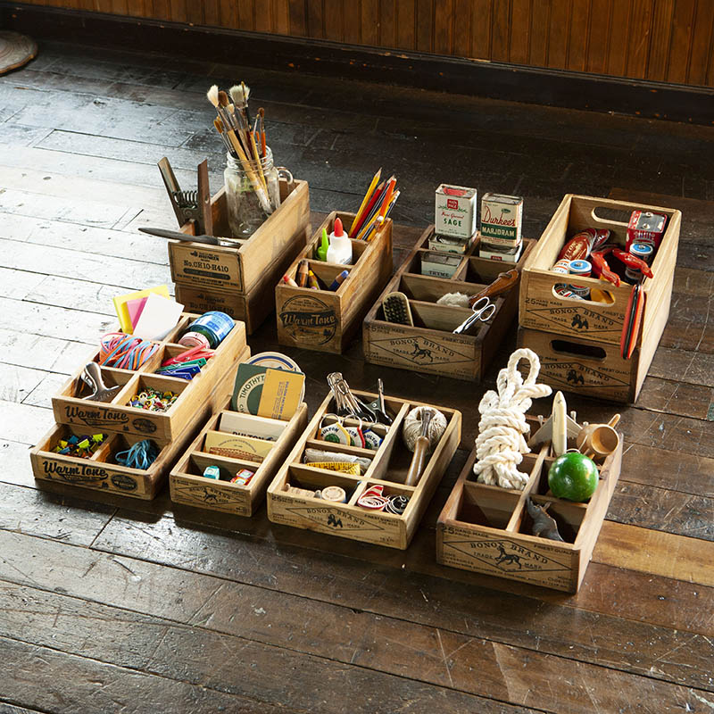 DULTON ONLINE SHOP | 8 PARTITION WOODEN BOX: ハウスウェア DULTON ONLINE SHOP | 8 PARTITION WOODEN BOX: ハウスウェア