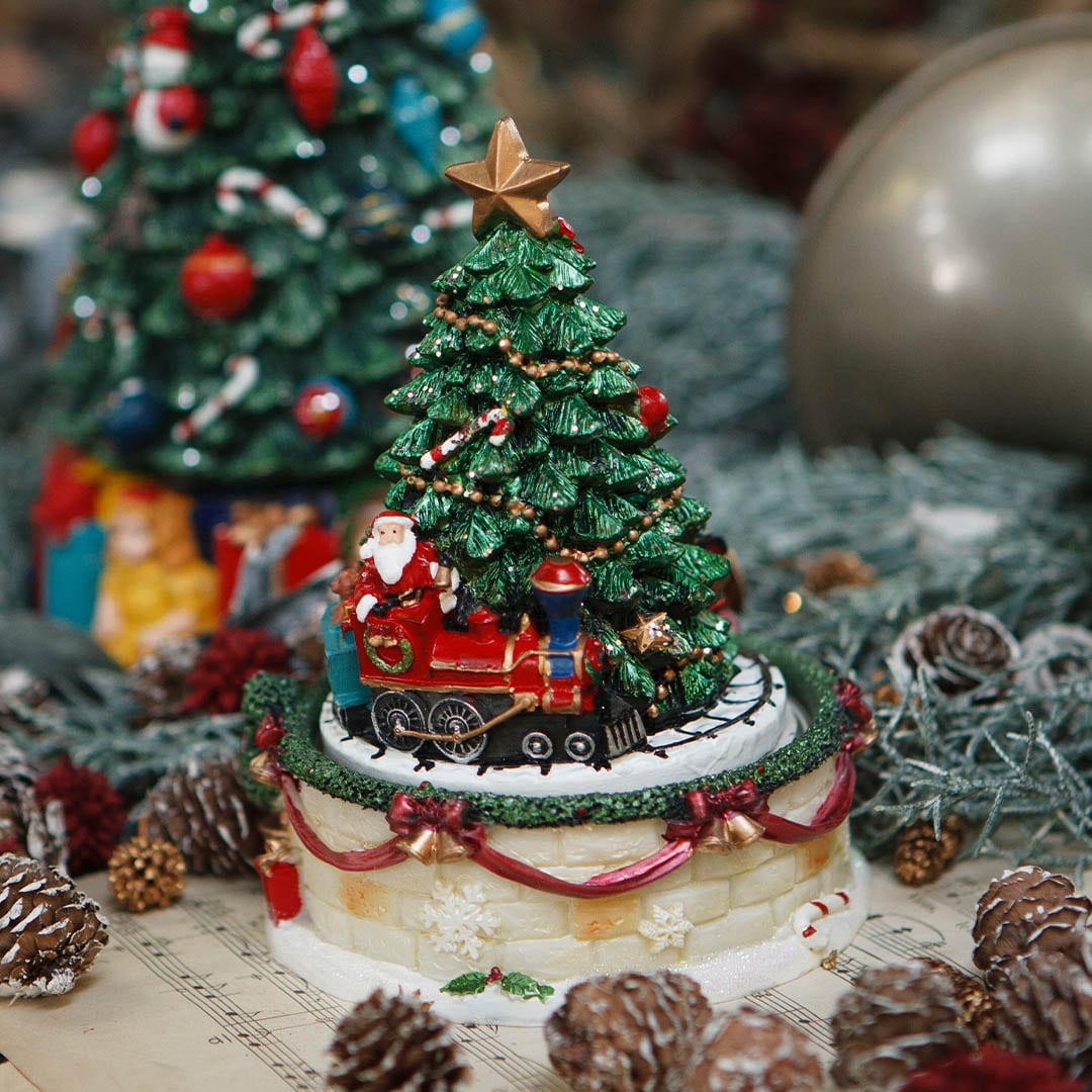 ロイヤル　アルバード　 MUSIC BOX　サンタとクリスマスツリー ロイヤルアルバード MUSIC BOXサンタとクリスマスツリー