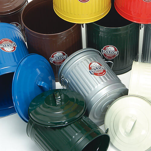 GARBAGE CAN BLUE-S