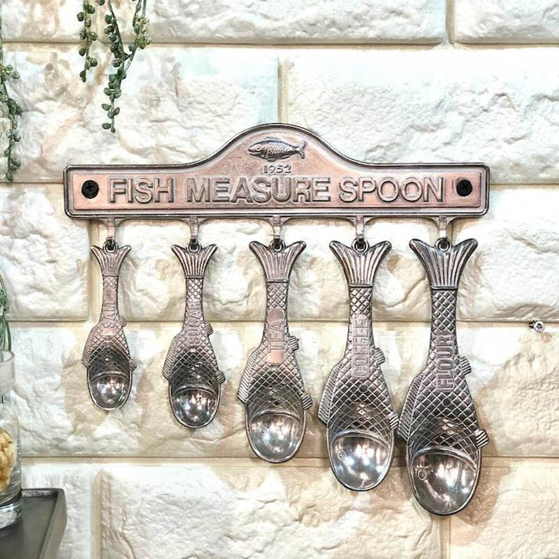 ALUMINUM FISH MEASURING SPOON SET