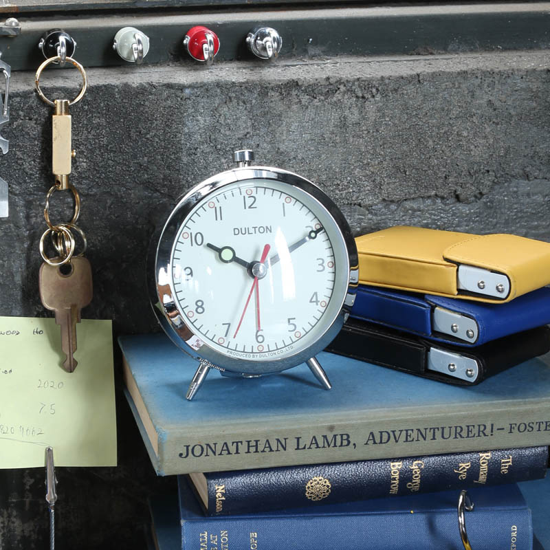 ALARM CLOCK CHROME