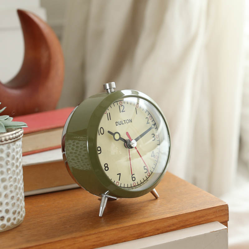 ALARM CLOCK OLIVE