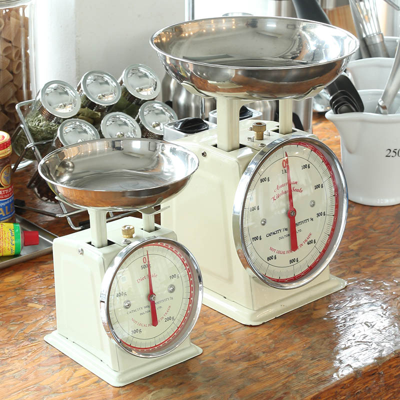 AMERICAN KITCHEN SCALE IVORY