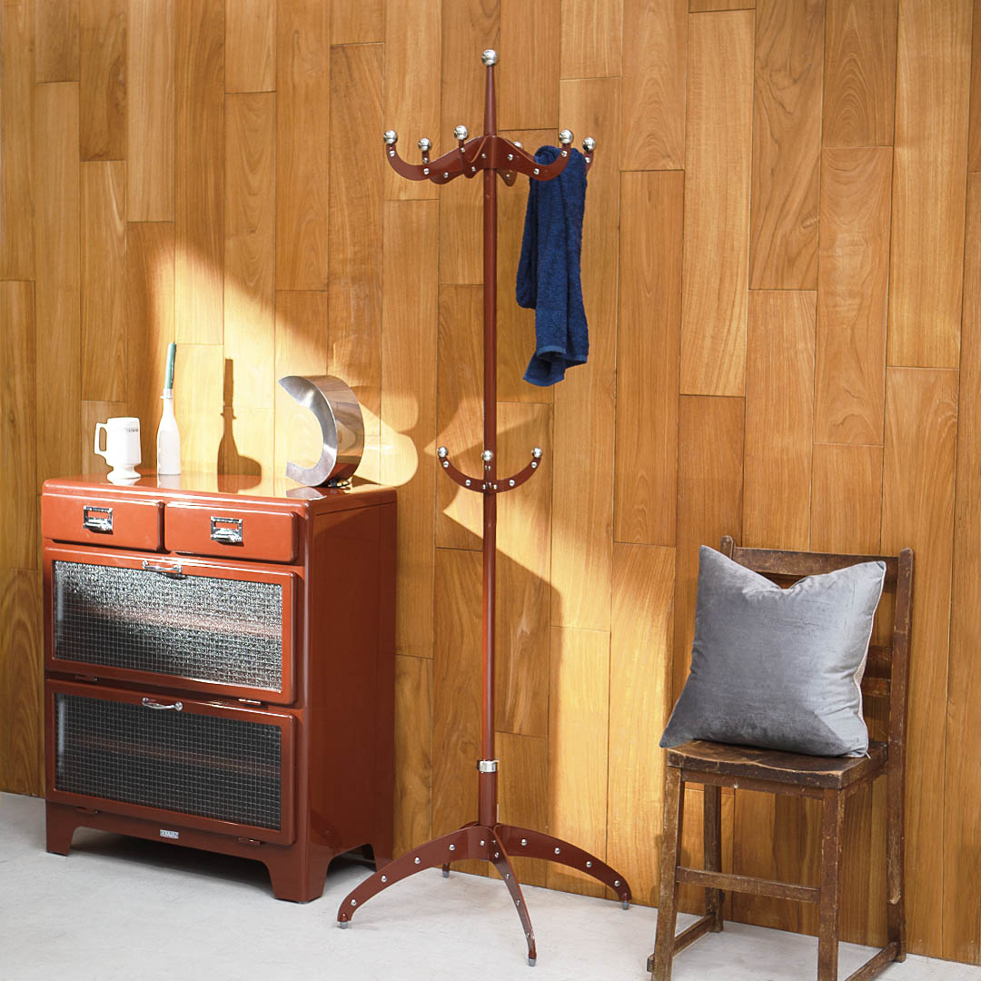 COAT HANGER SPRINGBOK BRICK BROWN