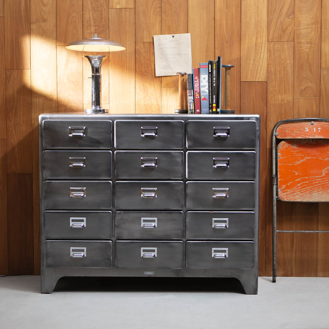 3 COLUMNS BY 5 DRAWERS RAW
