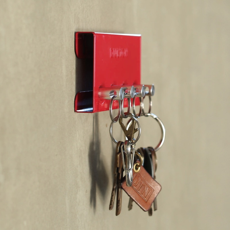 MAGNET KEY STORAGE RED