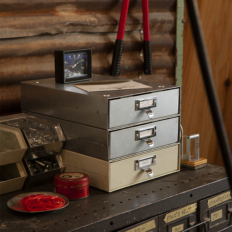 STACKABLE DRAWER VERTICAL GALVANIZED