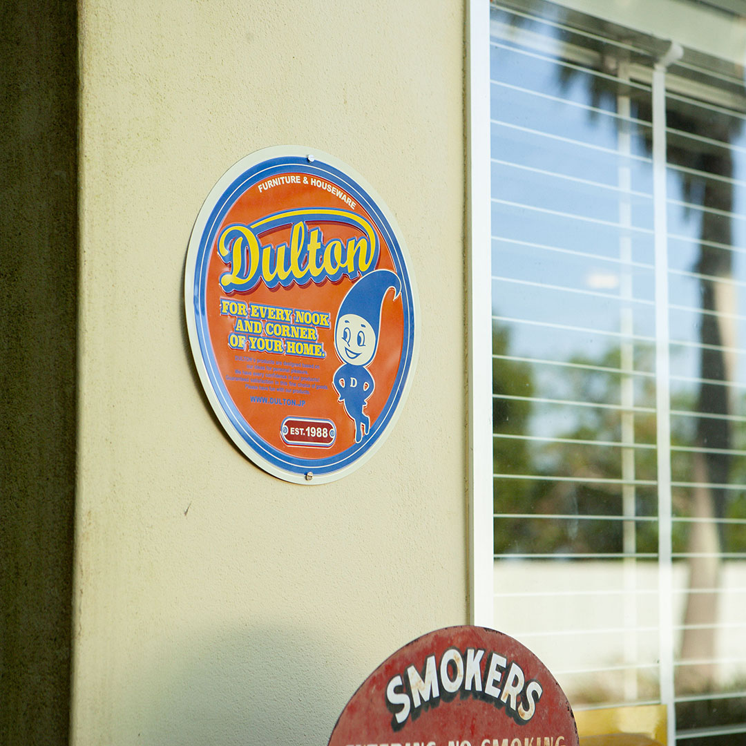 DULTON ALUMINUM SIGN PLATE B