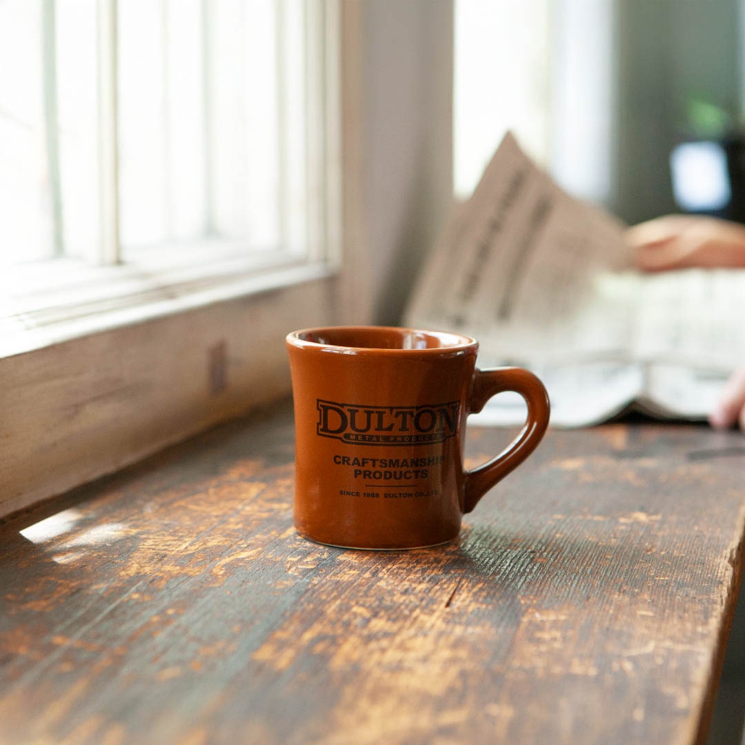 DULTON MUG BROWN LOGO