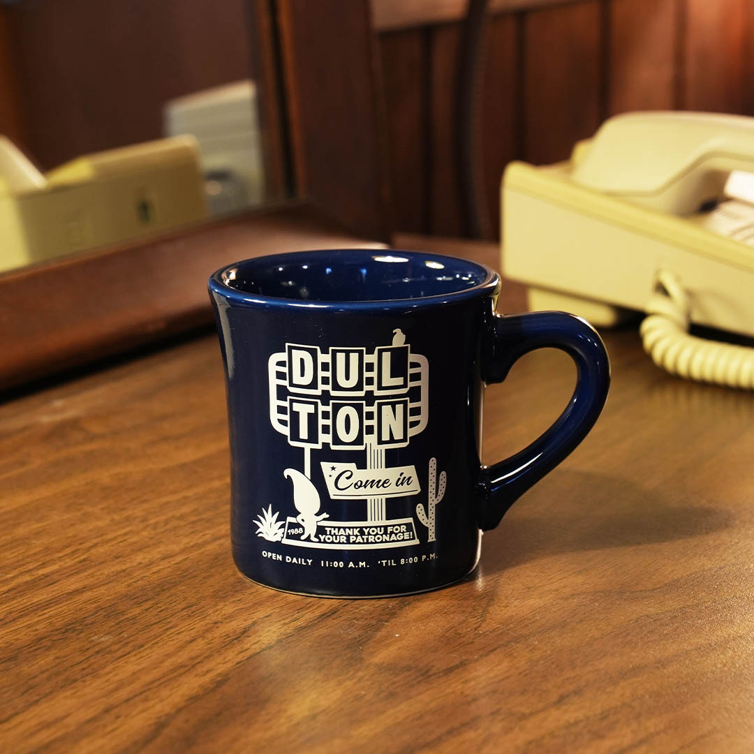 DULTON MUG NAVY SIGN