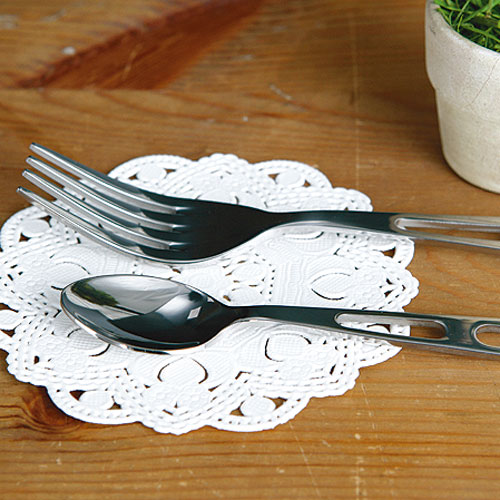 FLAT HANDLE CUTLERY DINNER FORK MIRROR FINISH