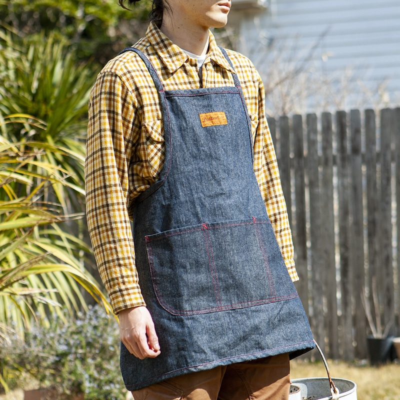 "EM" APRON DENIM