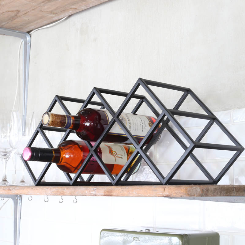 METAL WINE RACK "SOAVE"