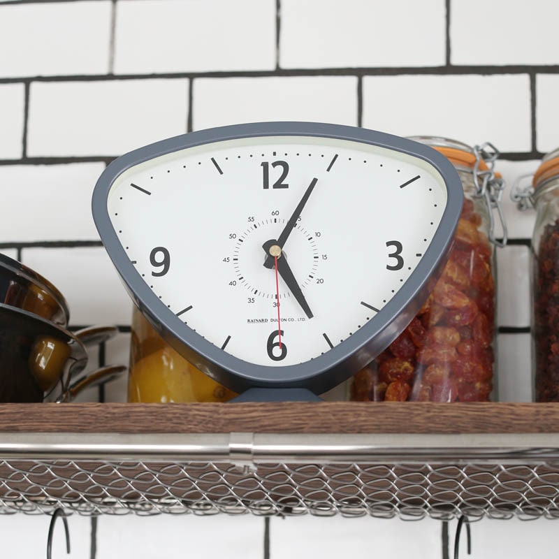 RAINARD CLOCK GRAY