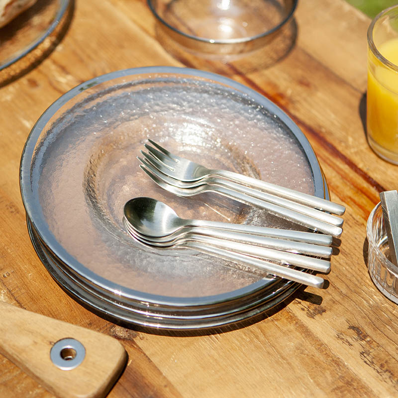 SVELTE CUTLERY MAT SILVER DESSERT SPOON