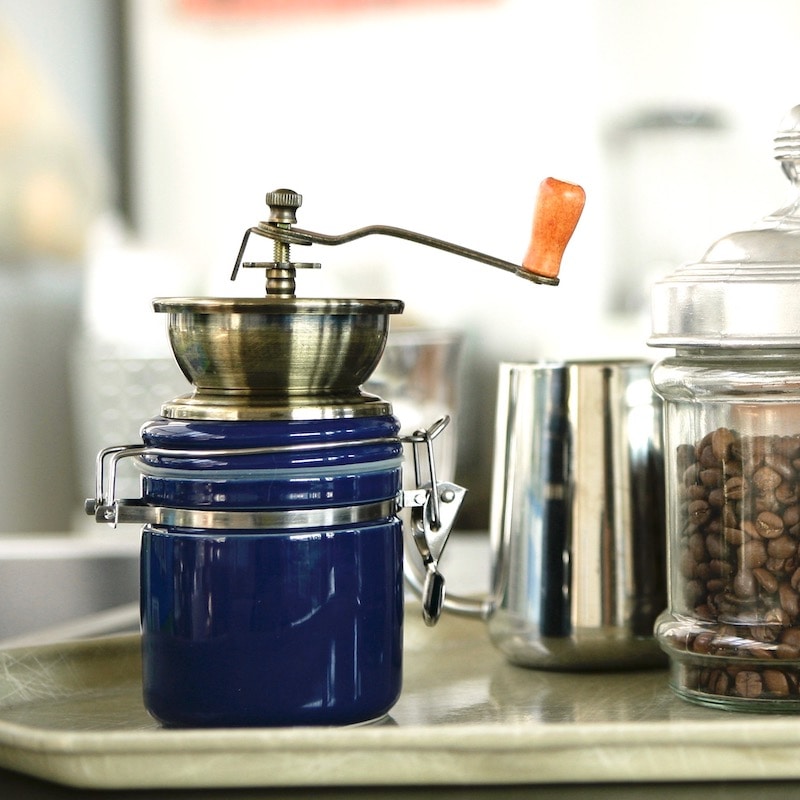 COFFEE MILL "TERRA" ABYSSAL BLUE