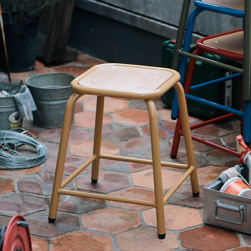 STACKING STOOL SAND BEIGE